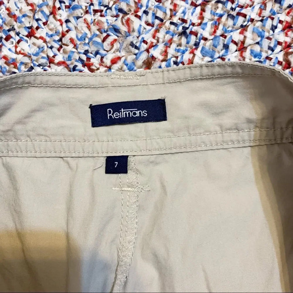 🌵3 for $30...Reitmans beige women’s skort Sz7 - Picture 6 of 7